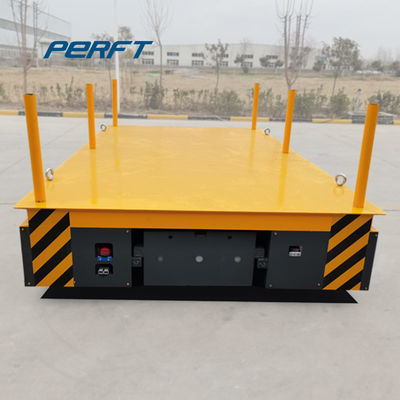 Customized Automatic Steering Material Transfer Trolley Device With Alarm Light