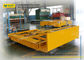 Metal Coil Transfer Trolley / Motorized Rail Cart With Steel Pipe Handling