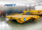 10t electric battery powered steel plant transfer trolley on concrete floor