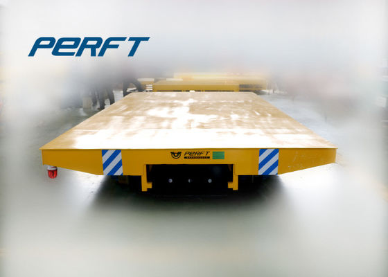 electric transfer transport cart on rail for heavy material handling equipment