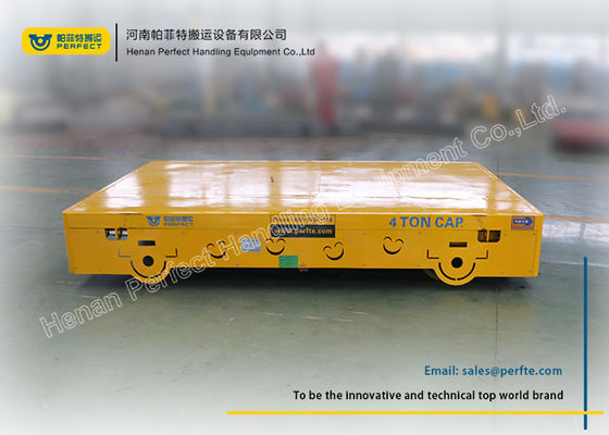 industrial steel frame material handing trackless transfer cart for factory transportation